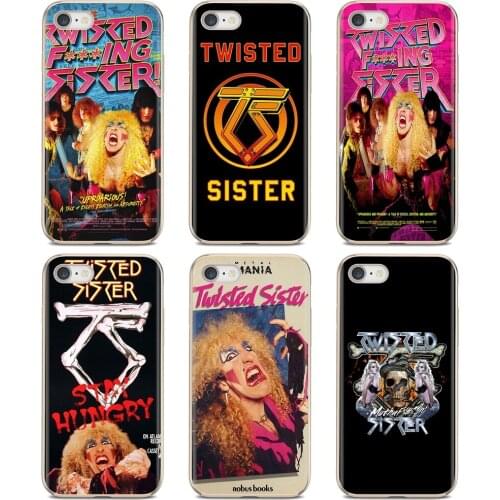 Twisted Sister new York Gorgeous Soft Bag Case For Samsung Galaxy A10 A40 A50 A70 A3 A5 A7 A9 A8 A6 Plus 2018 2015 2016 2017