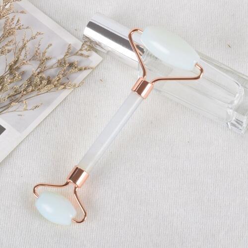 Face Care Tool Massager Jade Roller Opalite Facial Massage Acupuncture Therapy Body Scraper Skin Lift Crystal Stone Healing Self