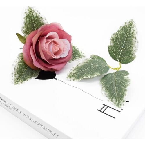 30 Pieces Artificial leaves Home decoration accessories Wedding Bonsai Candy box Diy Decorative flowers wreaths Imitation plants