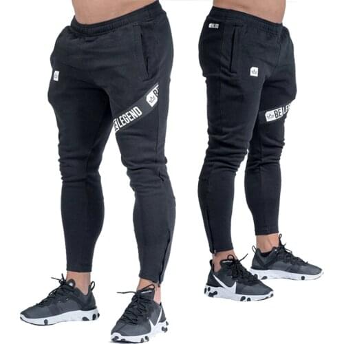 Pants Men Streetwear Jogger Fitness Bodybuilding Pants Pantalones Hombre Sweatpants Trousers Pencil Pants Regular