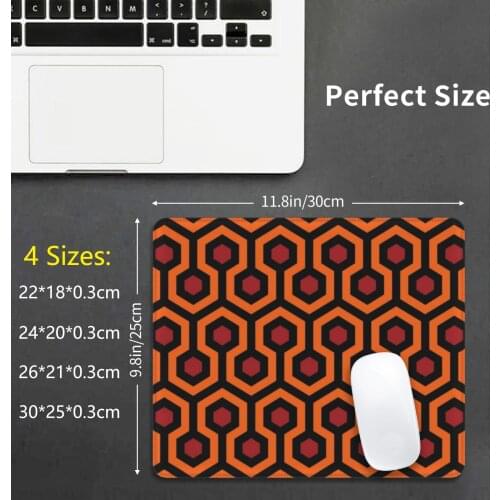 Overlook Hotel From The Shining : Orange / Red Mouse Pad DIY Print Shining The Shining Overlook