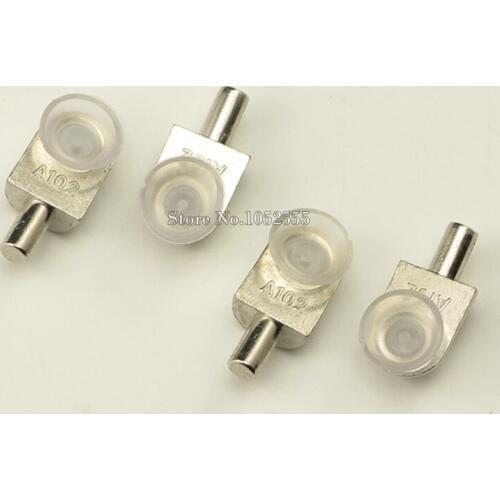 20PCS Alloy Shelf Supports Wardrobe Cupboard Cabinet Glass Suck Brackets Furniture Non-slip Shelf Supports