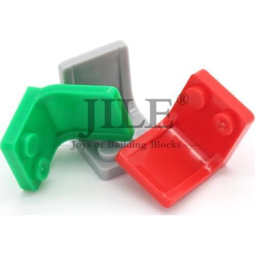 Moc Minifig Utensil Seat 2x2 Car Chair 4079 DIY Creative Enlighten Building Blocks Bricks Compatible with Assembles Particles