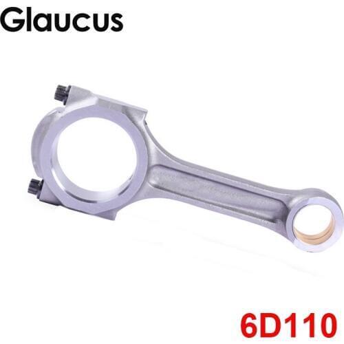 Engine connecting rod conrod con rod for Komatsu 6D110 6138-31-3100 6138313100 6138 31 3100 with bolt