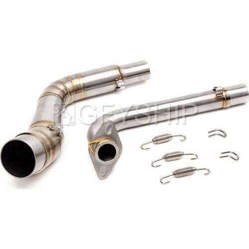 Motorcycle Exhaust Middle Link Pipe for Yamaha NMAX 155 NMAX 125 Nmax155 Nmax125 Moto Exhaust System Motorbike Accessories