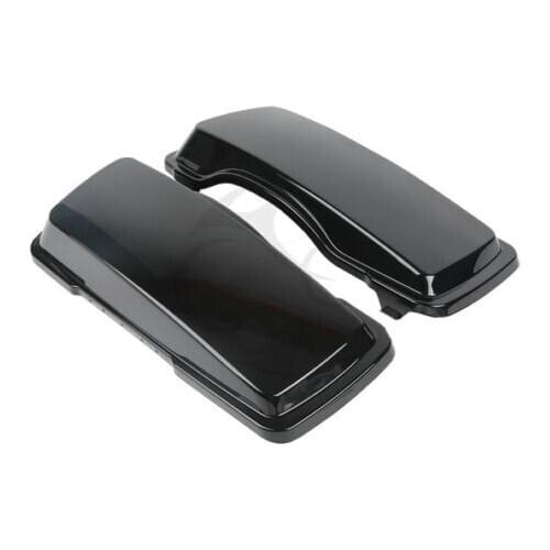 Painted Pair Upper Cover Saddlebag Lid For Harley Road King Glide Ultra 94-13 12 Motorcycle