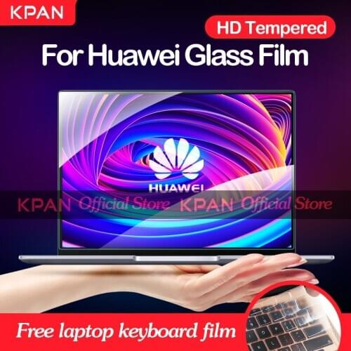 KPAN HD Tempered Glass Film 2020 MateBooK 13 14 D14 15 X Pro honor magic book 14 15 16 Screen Protector For Huawei Laptop