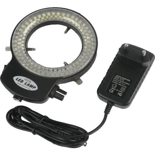 10pcs Adjustable 144 beads LED Ring Light illuminator Lamp For Industry Stereo Microscope Digital Camera Magnifier 110V-240V