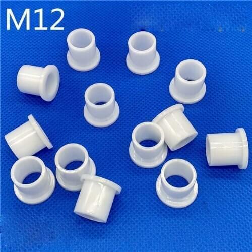 25pcs M12 nylon step washers gaskets double-layer gasket washer 12mm inside diameter transistor insulation cover sleeve