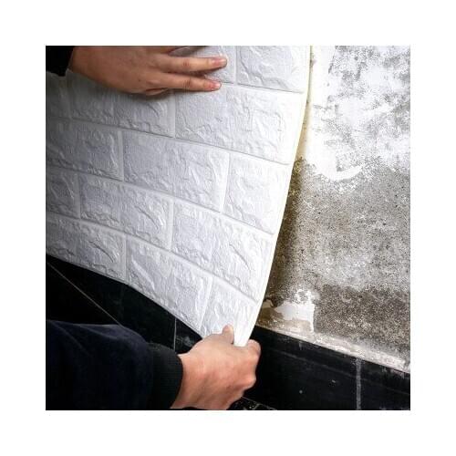 3D Brick Wallpaper Peel and Stick Wall Panel Living Room Stickers Bedroom Kids Room Brick Self adhesive Wall Papers Home Decor