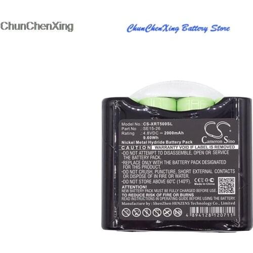 Cameron Sino 2000mAh Battery SE15-26 for X-Rite 500, 504, 508, 518, 520, 528, 530