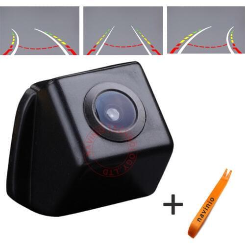 CCD car track camera reversing trajectory for Toyota Camry Prius Kamera for GPS DVBT radio free shipping NTSC PAL( Optional)