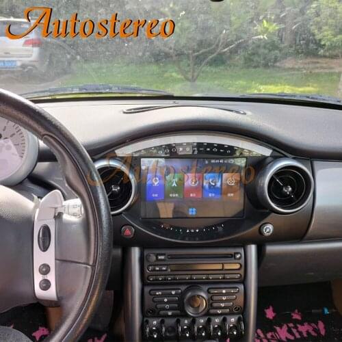 For Mini 2004 2005 2006 Android 10 6+128G Car GPS Navigation Auto Radio Stereo Headunit Multimedia Player Carplay Tape Recorder