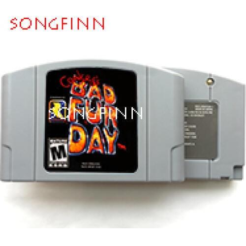 Conkers Conkers Bad Fur Day USA Version 64Bit Game Cartridge
