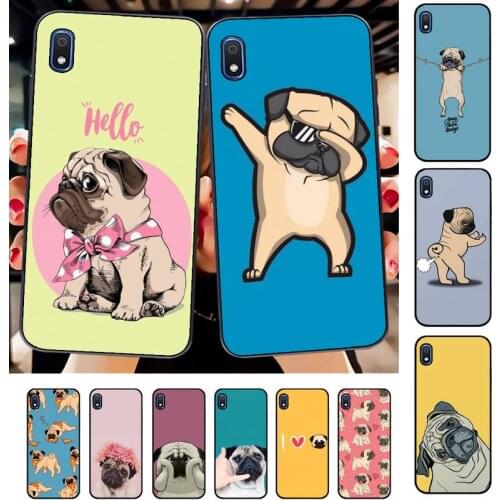 FHNBLJ Hot French Bulldog Dog Pug Phone Case for Samsung A30s 51 71 10 70 20 40 20s 31 10s A7 A8 2018