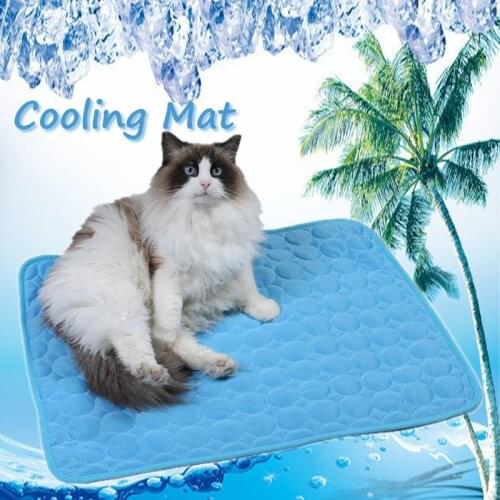 Pet Cooling Mats for Cats Cool Cold Mats Summer Cat Bed Pet Cooling Sofa Cushion Mattress for Cat House Dog maty