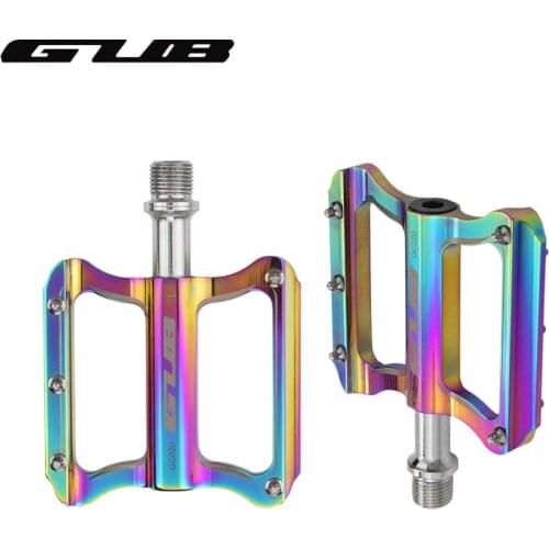 GUB GC020 MTB Pedals for Bicycle Pedal Aluminum Alloy Sealed Bearing Road Bike Pedals Colorful Accessories