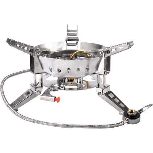 Portable Foldable Camp Stove 6800W Super Strong Flame Power