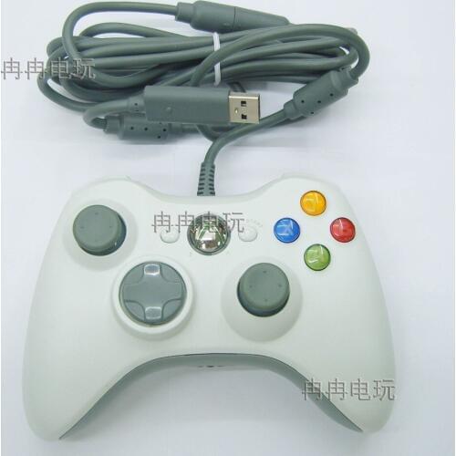 USB Wired Joypad Gamepad Game Controller For Xbox Slim 360 Joystick For PC for Windows 7 / 8 / 10