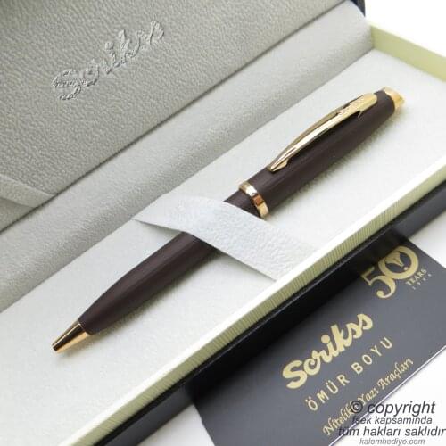 Scrikss 39 Rose Gold Ballpoint Pen | Scrikss Pen | İsme Special Pen | Gift Pen