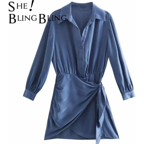 Голубые летние платья SheBlingBling China At AliExpress