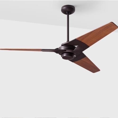 Modern Led Ceiling Fan Wood Without Light Remote Control Ventilador De Techo For Living Dining Room Bedroom 220V Fans Lamp