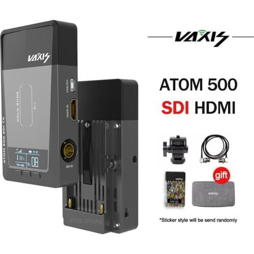 Vaxis ATOM 500 SDI HDMI-compatible Dual Port Basic Kit Wireless Transmission System 1080P HD Image Video Transmitter Receiver