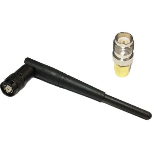 Wifi Antenna 2.4Ghz 3dbi Omni directional RP-TNC connector + RP-TNC Female Jack switch RP-SMA Male Plug RF Coax Adapter