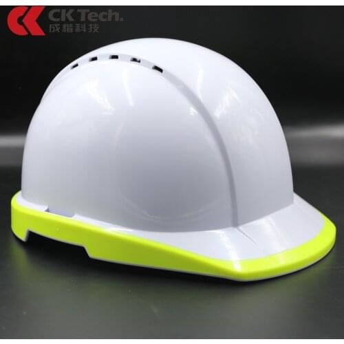 CK Tech.Safety Helmet Work Cap Fluorescent Hard Hat Construction Protection Helmets Breathable Labor Engineering Rescue Helmet