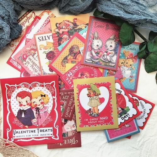 35Pcs Pink Doll Stickers DIY Scrapbooking Album Journal Crafts Decorative Project Mobile Phone Label Seal Gift Stickers