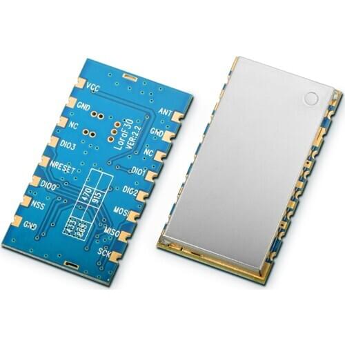 4pcs Lora1278F30 + rubber antenna 433mhz 30dBm 1W sx1278 LORA Module Arduino Demo Code 8Km anti-interference RF transceiver