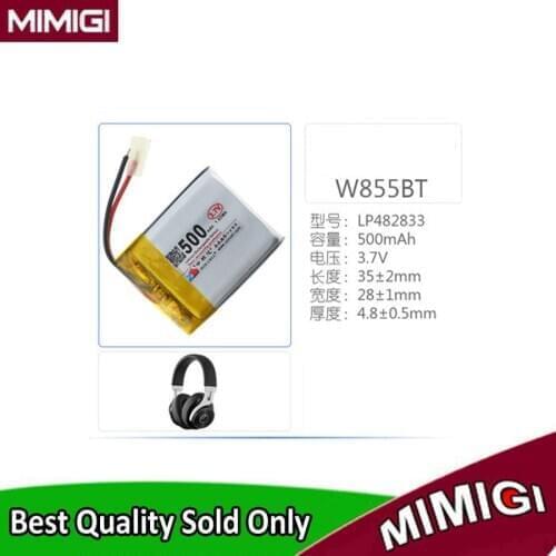 Rechargeable 500mAh Battery For EDIFIER W855BT Headphone Headset Accumulator AKKU