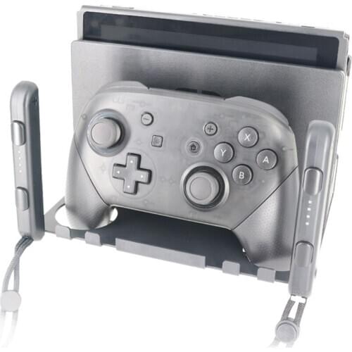 Wall Mount Game Entertainment Aluminum Accessories for Nintendo Switch Dock Console Pro Controller Accessories