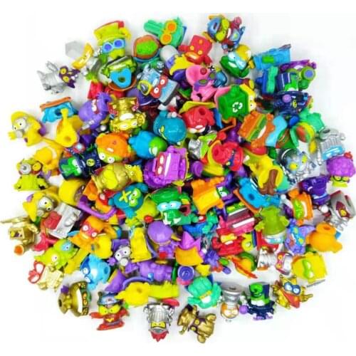 10pcs/bag Original Superzings Action Figures Dolls 3CM Super Zings Superthings Collection Toys Model for Kids Playing Gift