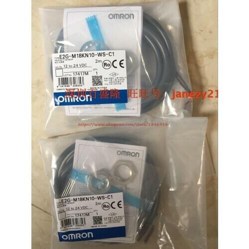 Original Brand New Genuine Photoelectric Switch E2G-M18KN10-WS-C1