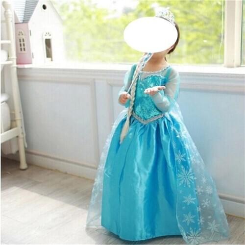 Dress for Girls Clothing 6 10T Vestido Halloween Christmas Cosplay Role Play Princess Costume Long Party Childrens Dresses