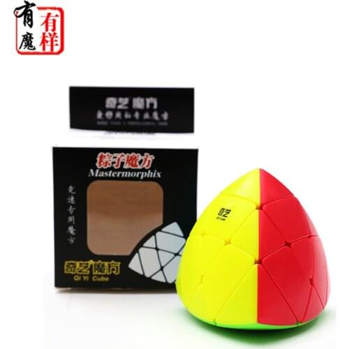 Qiyi Mofangge Stickerless Jelly Mastermorphix Cubo Magico 3x3x3 Strange-shape Speed Magic Cube Toys For Adults Kids Puzzle Games