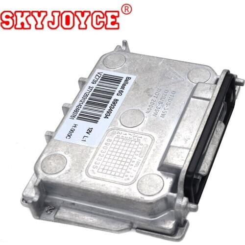 SKYJOYCE 2007-2010 Xenon HID Headlight Ballast Unit Controller For BMW Audi Valeo 89034934 4L0907391 FOR d1s 6000K XENON BULB