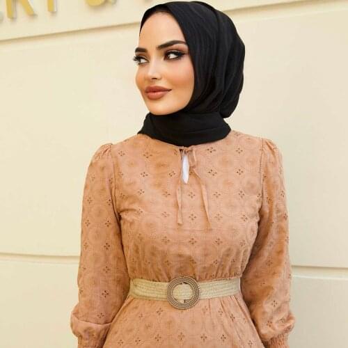 Embroidered Evening Dress Turkey Muslim Fashion Islam Clothing Dubai Istanbulstyles Istanbul 2021