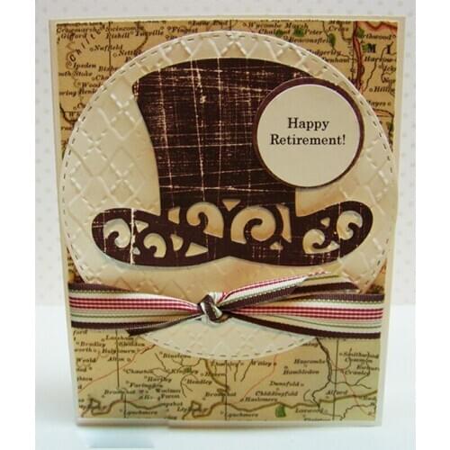 Gentleman Magic Hat Metal Cutting Dies For Scrapbooking Embossing Decorative Crafts Supplies DIY Paper Cards Making New 2018 Die