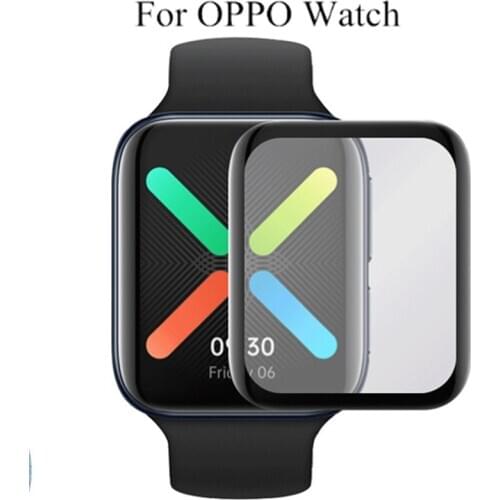 Screen Protection Soft Film Not Tempered Glass For OPPO Watch 3D Full Screen Protector Film for Oppo Watch 46mm 41mm Smart Watch