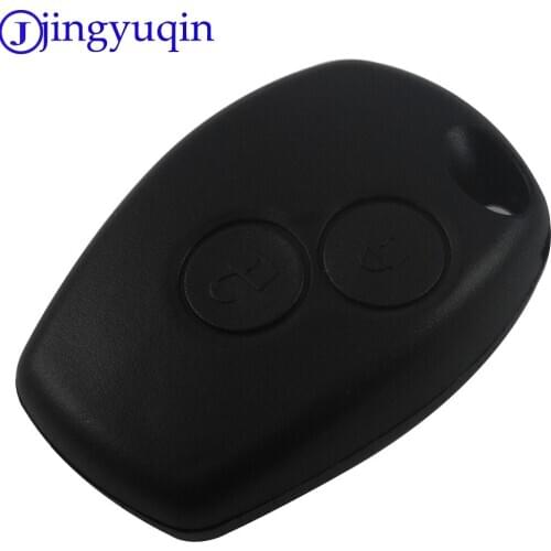 10x No Blade 2 Buttons Remote Key Shell Case For Renault Megane Modus Espace Laguna Duster Logan DACIA Sandero Fluence Clio
