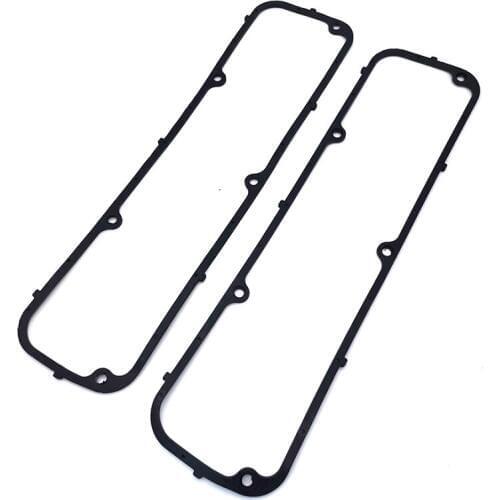 2pcs Valve cover Gasket Steel core Rubber For Ford FE 352 360 390 406 427 428