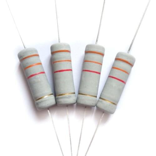 5w 3k 3.3k 3.6k 3.9k 4.3k 4.7k 5.1k 5.6k 6.2k 6.8k 7.5k 8.2k 9.1k 10k Ohm Original New Resistor Metal Oxide Film Resistance 5