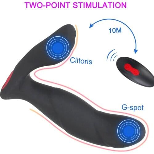 G-Spot Clitoris Stimulation 9 Modes Sex Toy For Men Woman Male Butt Plug Anal Vibrator Anus Vibrating Prostate Massager