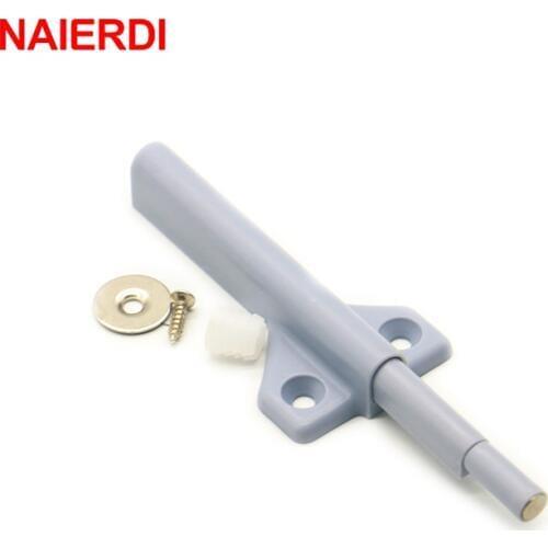 NAIERDI Damper Buffers Kitchen Cabinet Catches Door Stop Drawer Soft Quiet Close With Screw For Home Furniture Hardware