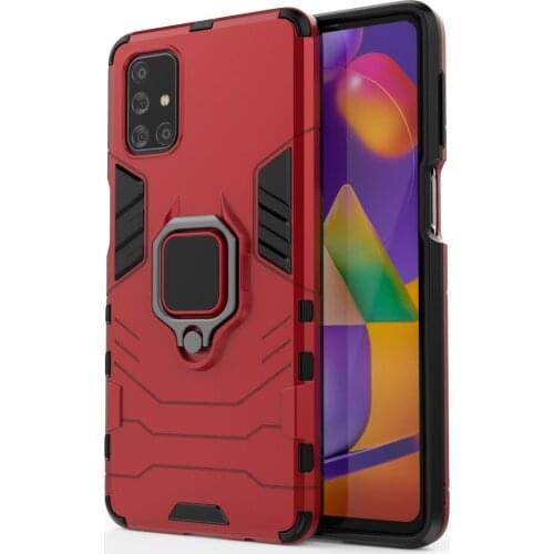 3D Iron Man Ring Armor Case for Samsung S20 Plus S10e A50S A30S A20 A10 A9S A7 Shockproof Cover for Galaxy Note 10 Plus 10 Pro