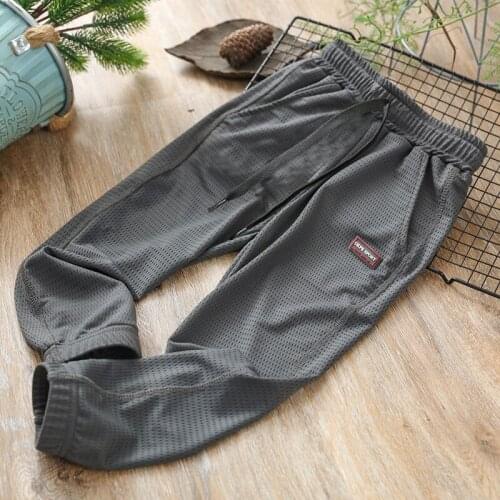 Boys' Pants Summer New Childrens Anti-mosquito Pants Big Kids Autumn Models Boys Clothes Quick-drying Sports Pants Trousers