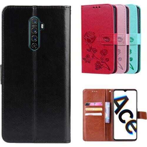 For Realme X2 Pro Global Flip Case for OPPO Find X2 Lite Neo Pro Case Wallet Phone Cover on Realm 5i 5 S 3i 3 5 Pro C2S XT Coque