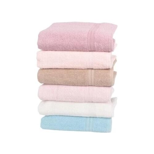Adults and childrens family was bath towel100 % natural cotton comfortable soft and Strong water absorption 50*90 6pcs Colorful
